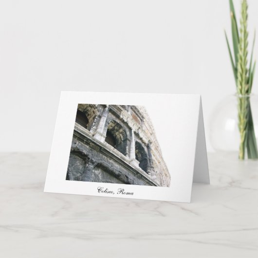 Carte Coliseo - Roma (Devant)