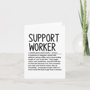 Carte Collaborateur du support