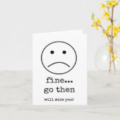 Carte Collaborateur, Employé, Personnel, Partir, Vous Ma (Fleur jaune)