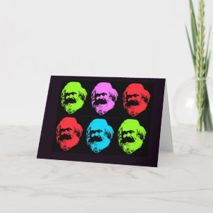 Carte Collage de Karl Marx