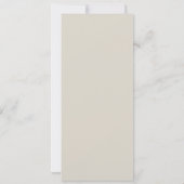 Carte Collage de Noël Moderne | Minimaliste (Dos)