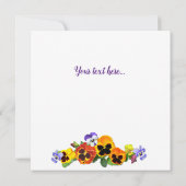 Carte Collage de pensées (Dos)