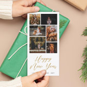 Carte Collage de photos avec salutation personnalisée