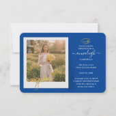 Carte Collage de photos de fin d'études 2024 Grad Faire- (Dos)