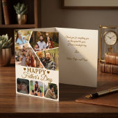 Carte Collage de photos Typographie Script Gros Personne