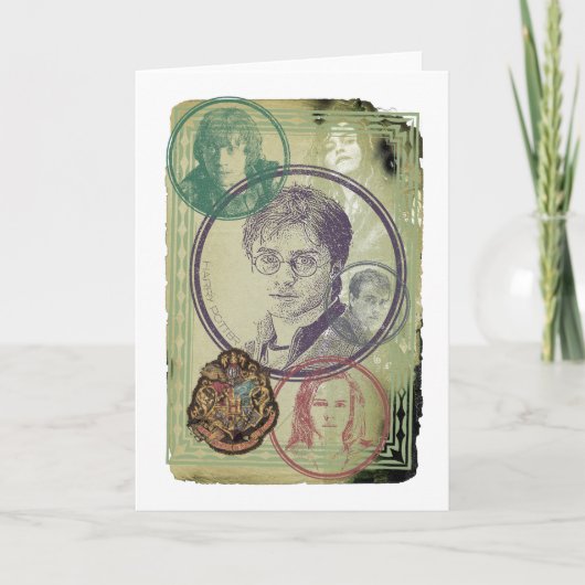 Carte Collage Harry Potter 9 (Devant)