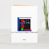 Carte Collage non autorisé par PB (Dos)