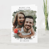 Carte Collage personnalisé de l'anniversaire de mariage (Devant)