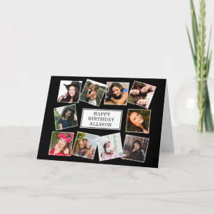 Carte Collage photo amusant Anniversaire