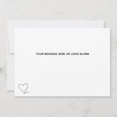 Carte Collage photo avec coeur Joyeux anniversaire (Dos)