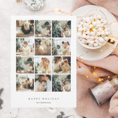 Carte Collage Photo de Noël Joyeux Noël