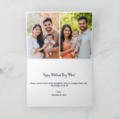 Carte Collage photo de verset biblique en typographie po (Intérieur)