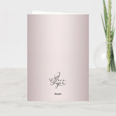 Carte Collage photo élégant pour la Saint-Valentin (Dos)