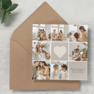 Carte Collage Photo Maman We Love You Best Mother Cadeau