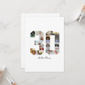 Carte Collage photo numéro 30 (Devant/Arrière en situation)