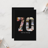 Carte Collage photo numéro 70 (Devant/Arrière en situation)