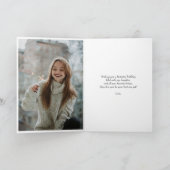 Carte Collage photo personnalisé d'anniversaire (Intérieur)