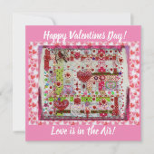 Carte Collage Saint-Valentin (Devant)