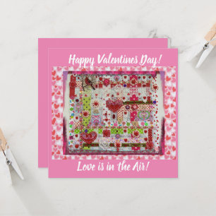 Carte Collage Saint-Valentin