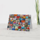 Carte Collage tricot (Devant)