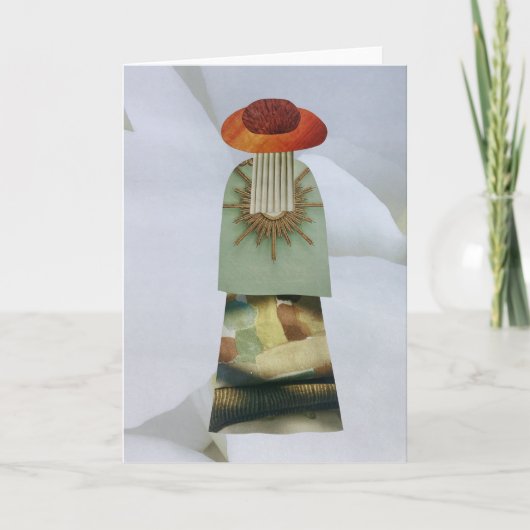 Carte Collage unique Terre Mama Star Blank (Devant)