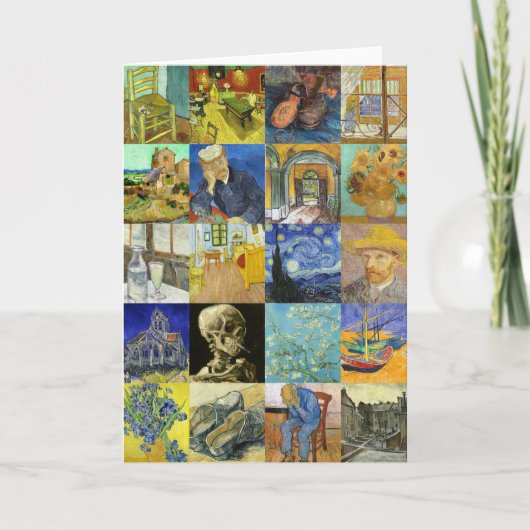 Carte Collage Van Gogh (Devant)
