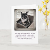 Carte Collé (Fleur jaune)