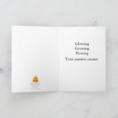 Carte Collectable Glow Forth Greeting Card (Intérieur)