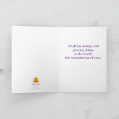 Carte Collectable Glow Forth Greeting Card (Intérieur)