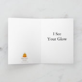 Carte Collectable Glow Forth Greeting Card (Intérieur)
