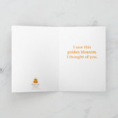 Carte Collectable Glow Forth Greeting Card (Intérieur)