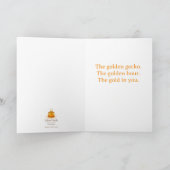 Carte Collectable Glow Forth Greeting Card (Intérieur)
