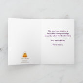 Carte Collectable Glow Forth Greeting Card (Intérieur)