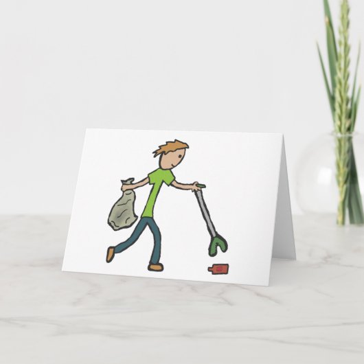 Carte Collecte de journaux et de dossiers (Devant)