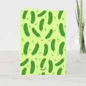 Carte Collection Anniversaire Pickle & Fresh (Dos)