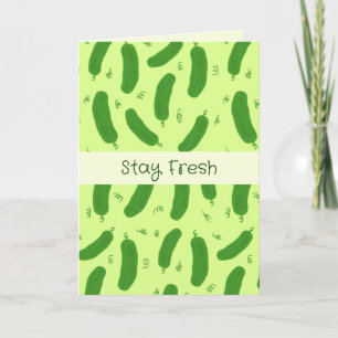 Carte Collection Anniversaire Pickle & Fresh