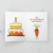 Carte Collection Cool Carrot Squad Anniversaire (Intérieur)