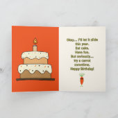 Carte Collection Cool Carrot Squad Anniversaire (Intérieur)