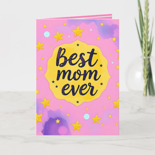 Carte Collection de cadeaux tendance Luxury Stars (Devant)