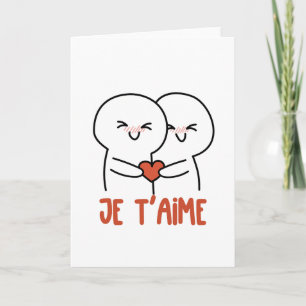 Carte Collection de charmantes illustrations d'amour rom