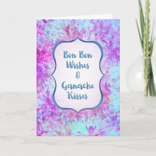 Carte Collection de chocolats d'encouragement Bon Bon Wi