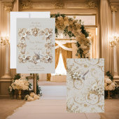 Carte Collection de colibris blancs Carré