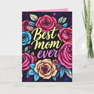 Carte Collection de fleurs de luxe en vogue