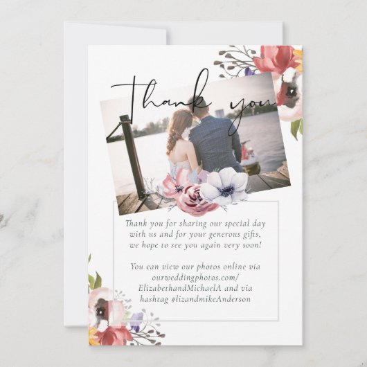 Carte Collection de Mariages de couleurs de automne rust (Devant)