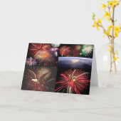 Carte Collection Fireworks (Fleur jaune)