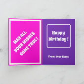 Carte Collection florale unique tendance (Intérieur)