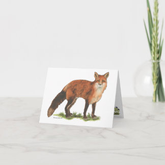 Carte Collection Fox Note Card