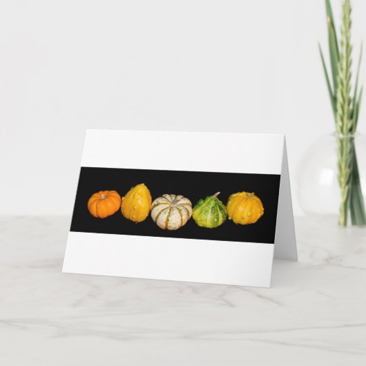 Carte Collection "Gorgeous Gourds" (Devant)
