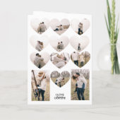 Carte Collection LA de 24 images de la Saint-Valentin (Dos)