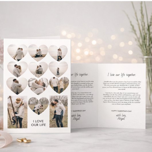 Carte Collection LA de 24 images de la Saint-Valentin